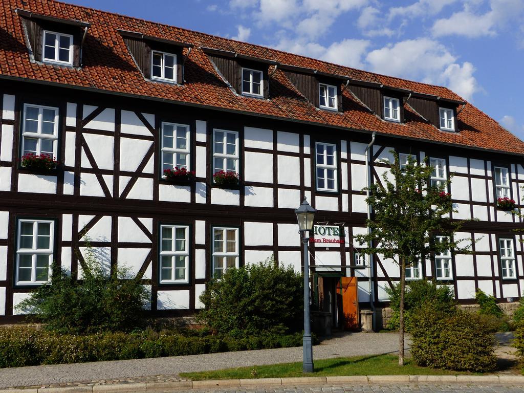 Hotel Zum Brauhaus Quedlinburg Exterior photo